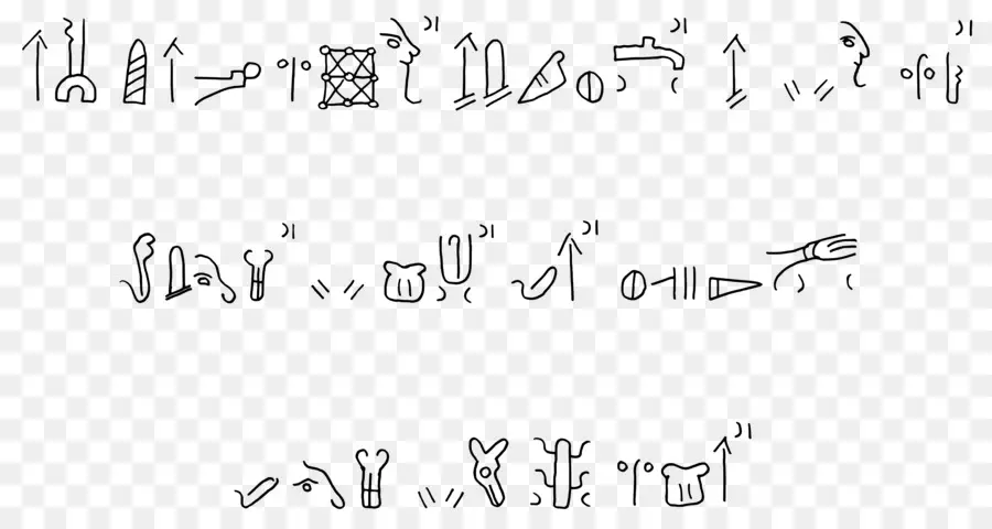 Luwian，Hiéroglyphique Luwian PNG