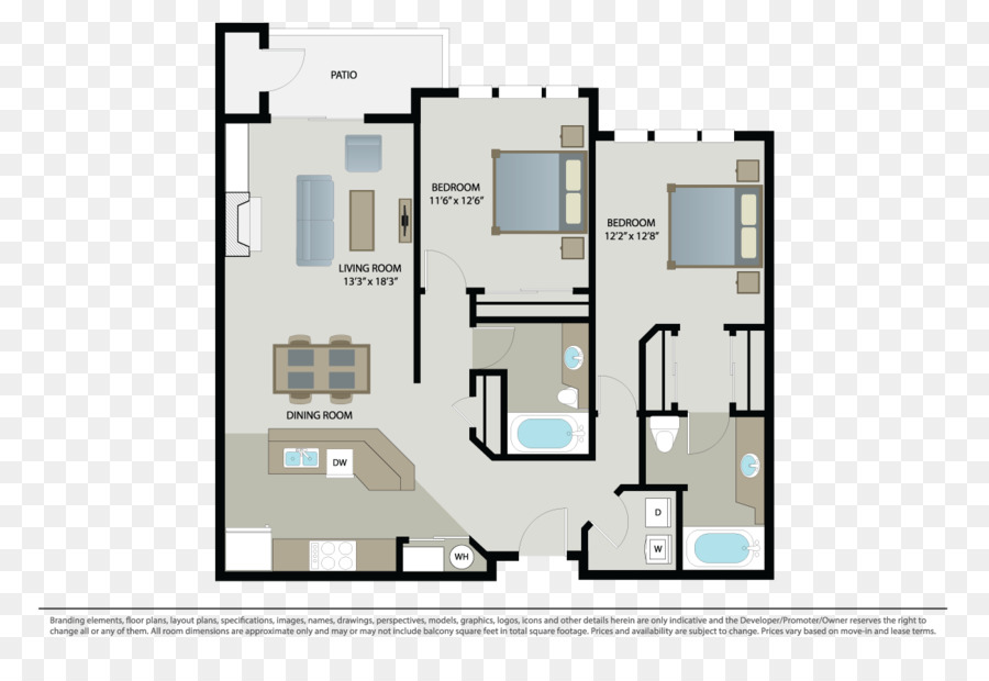 Plan D'étage，Appartement PNG