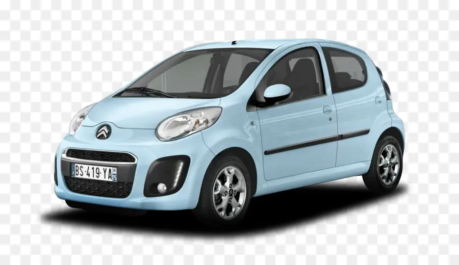 Voiture Compacte Bleue，Automobile PNG