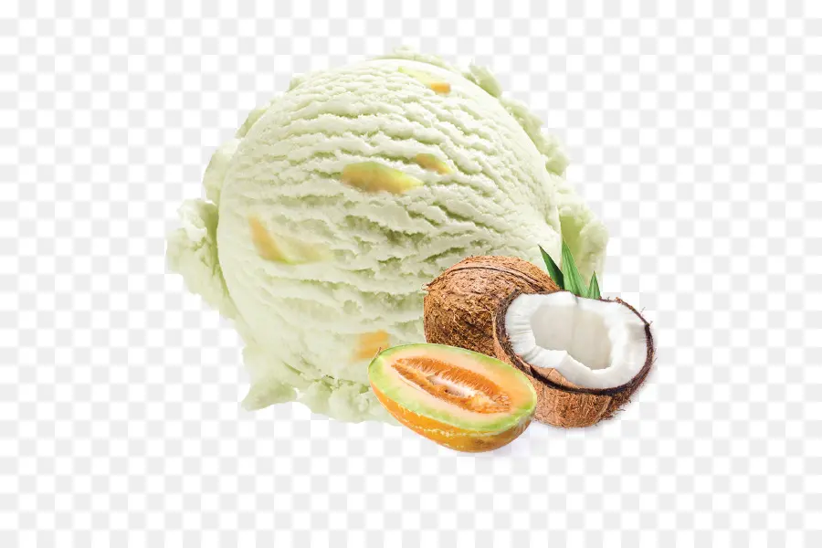 Crème Glacée，Crème Glacée à La Pistache PNG