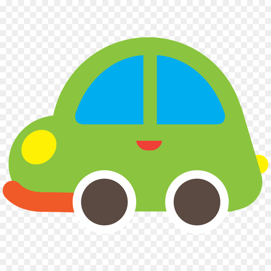 Voiture De Dessin Animé，Orange PNG