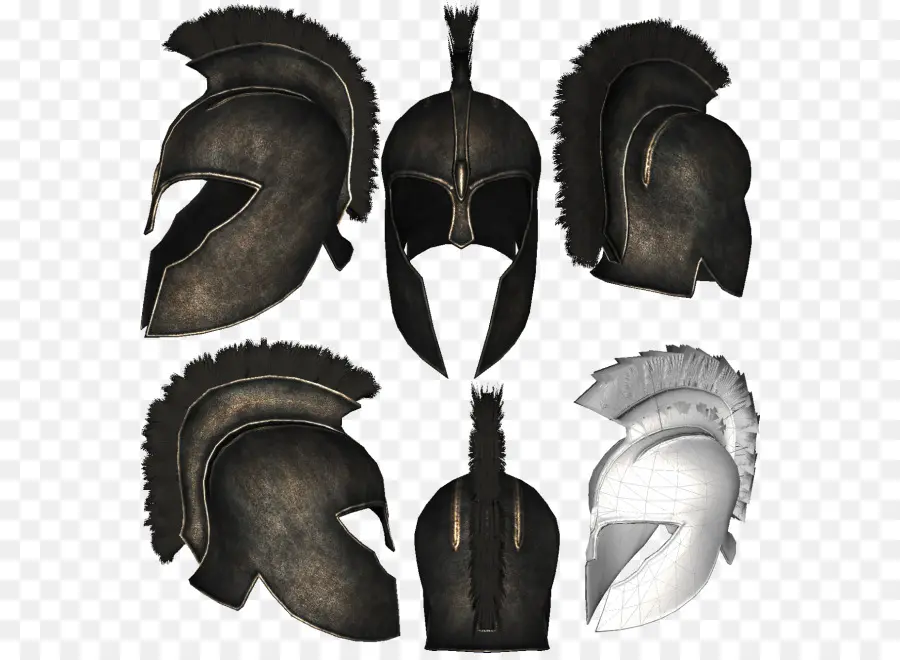 Casques Spartiates，Armure PNG