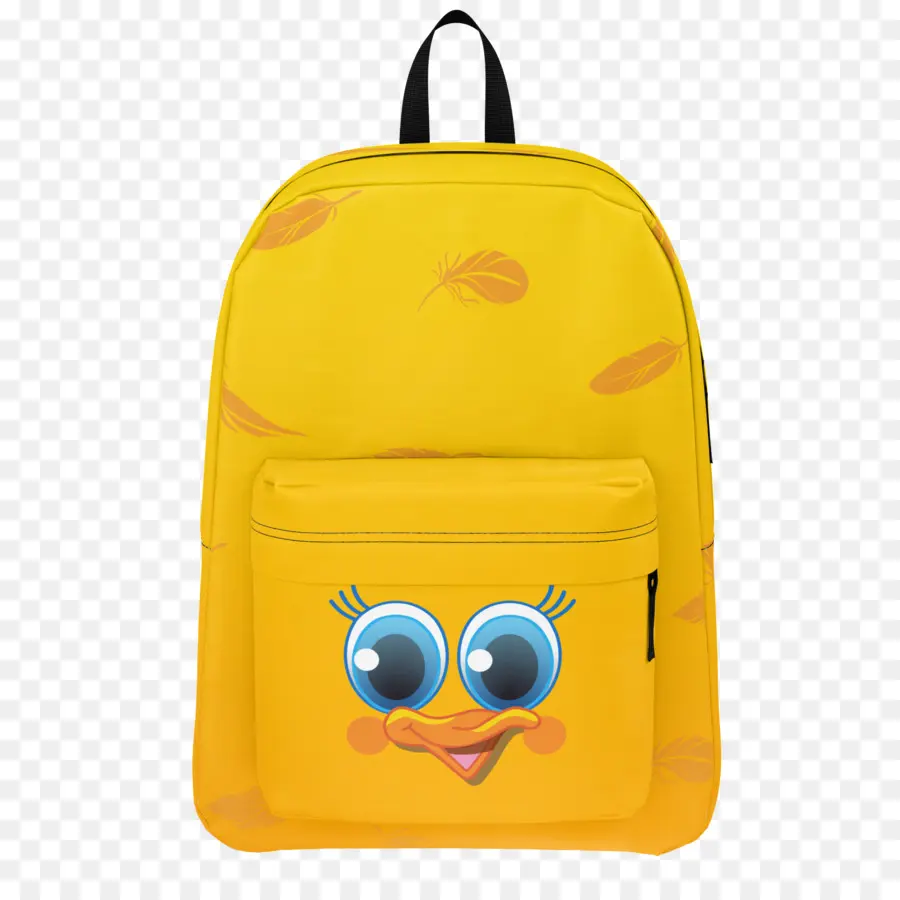 Sac à Dos Jaune，Sac PNG