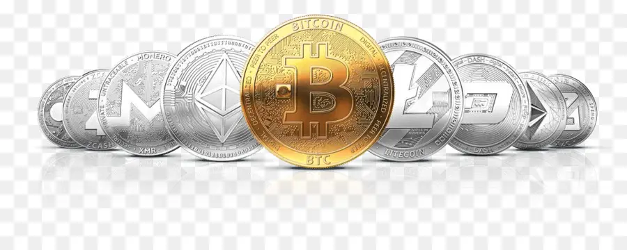 Pièces De Crypto Monnaie，Bitcoin PNG