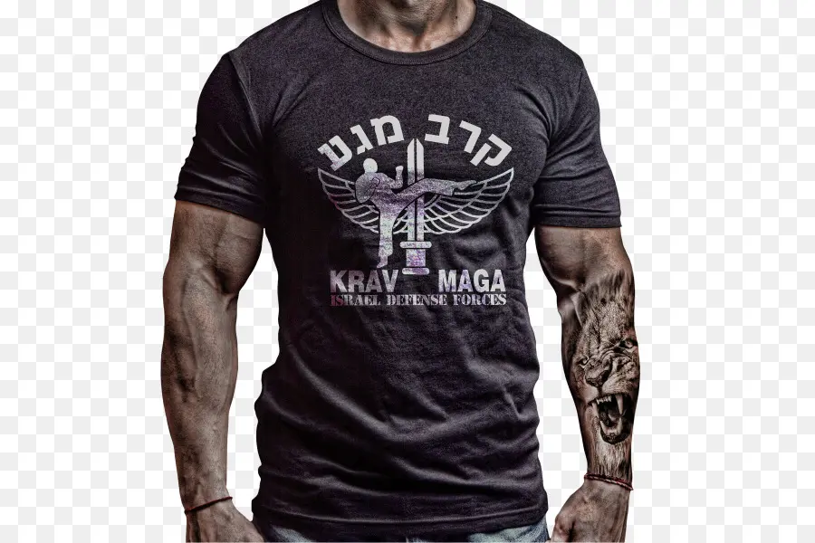 T Shirt Homme En Krav Maga，T Shirt PNG