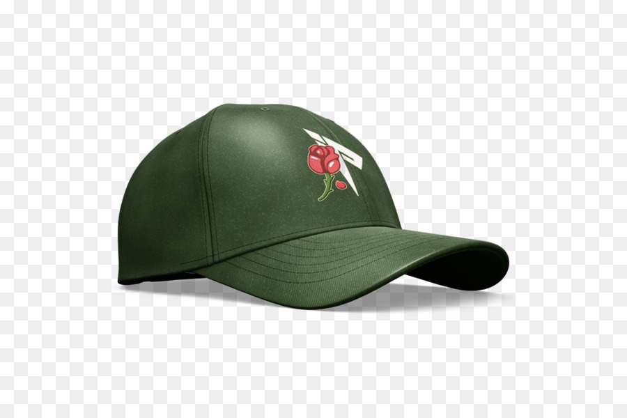 Casquette De Baseball，Vert PNG