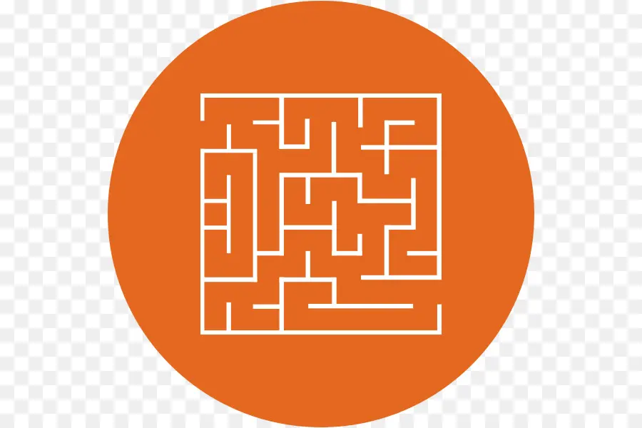 Labyrinthe Orange，Orange PNG