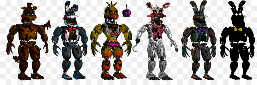 Personnages Animatroniques，Robots PNG