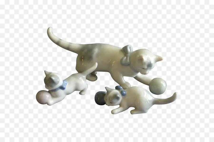 Chats En Porcelaine，Figurines PNG