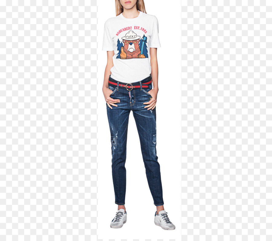 Jeans，Tshirt PNG