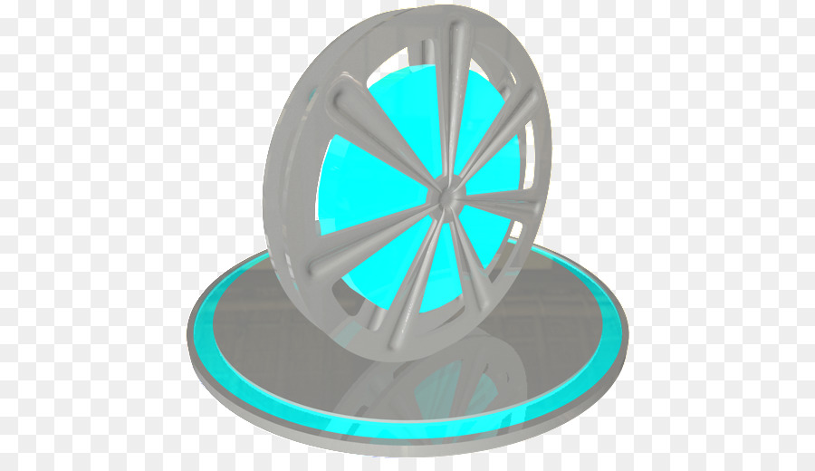 Turquoise，Roue PNG