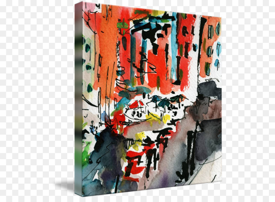 L Art Moderne，Peinture Acrylique PNG