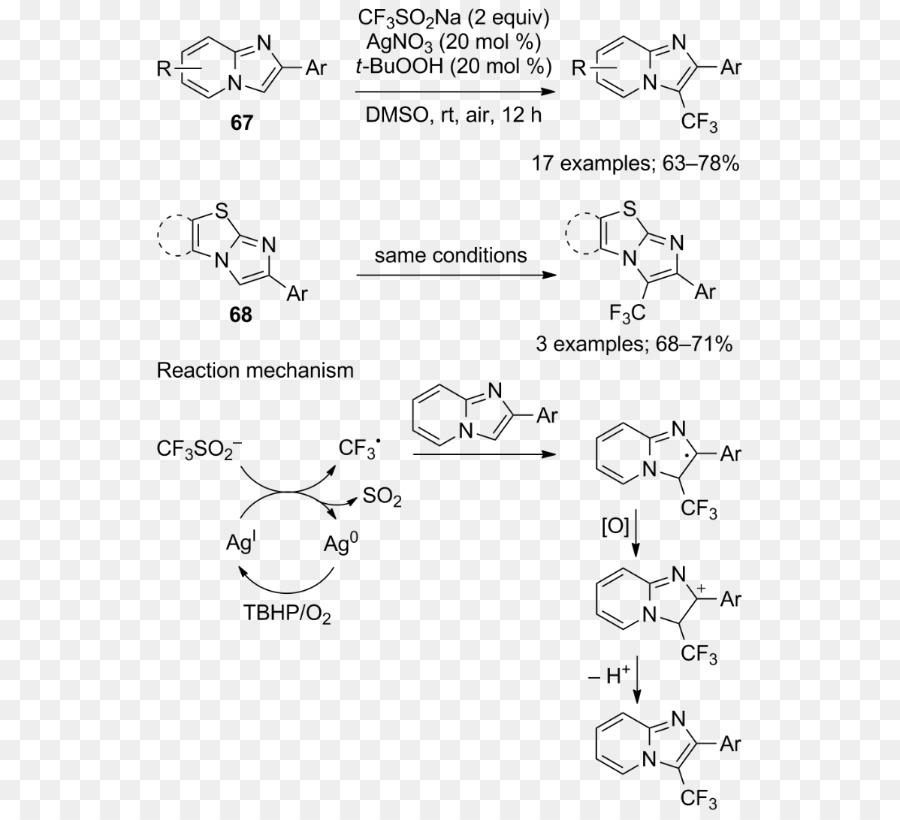 Trifluorométhanesulfinate De Sodium，Trifluorométhylation PNG