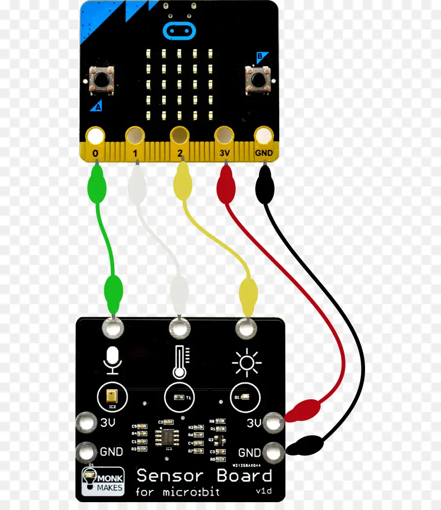 Carte Capteur，Microbit PNG