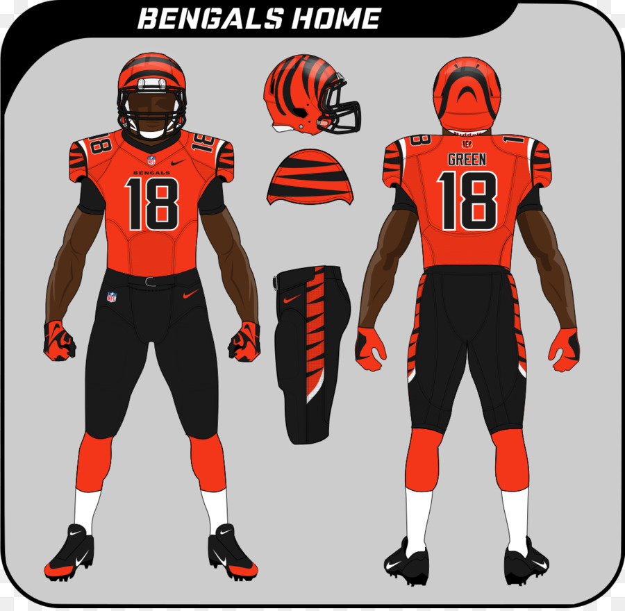 Football Américain De L Équipement De Protection，Bengals De Cincinnati PNG