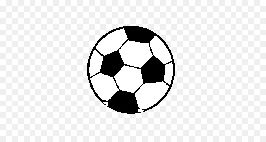 Ballon De Football，Noir PNG