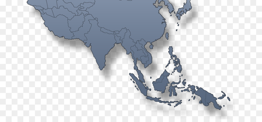 Carte De L'asie，Asie PNG