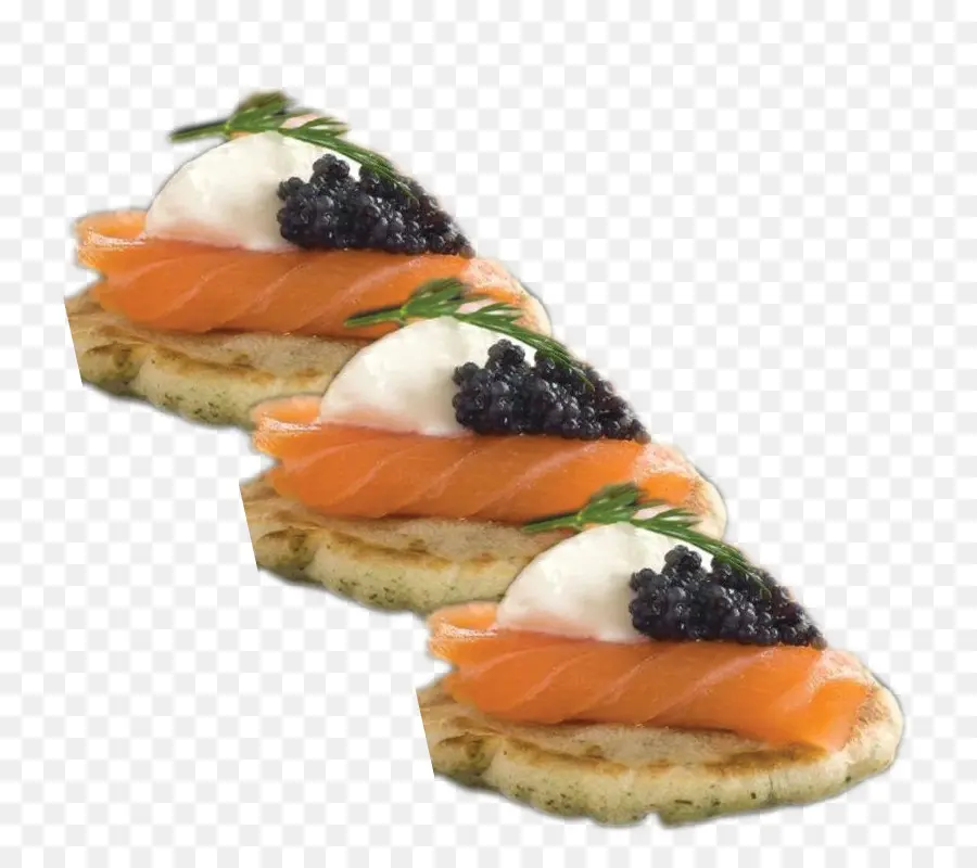 Canapés Au Saumon，Apéritif PNG