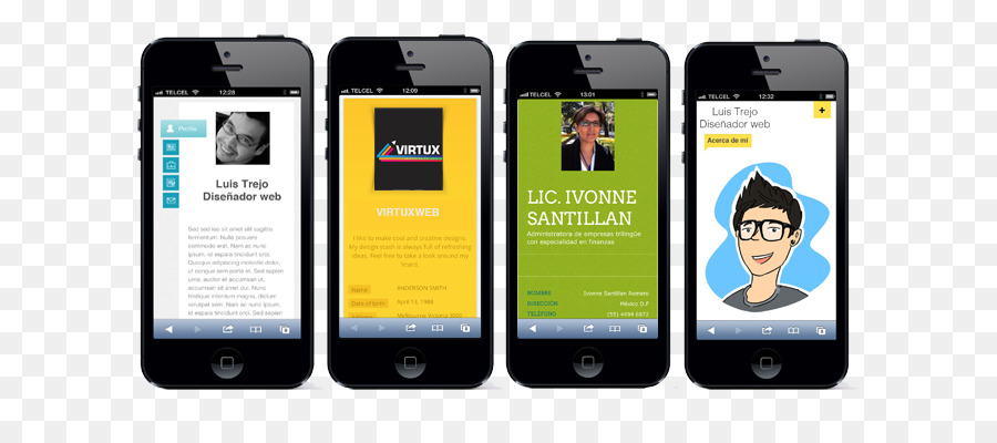 Smartphone，Carte De Visite PNG