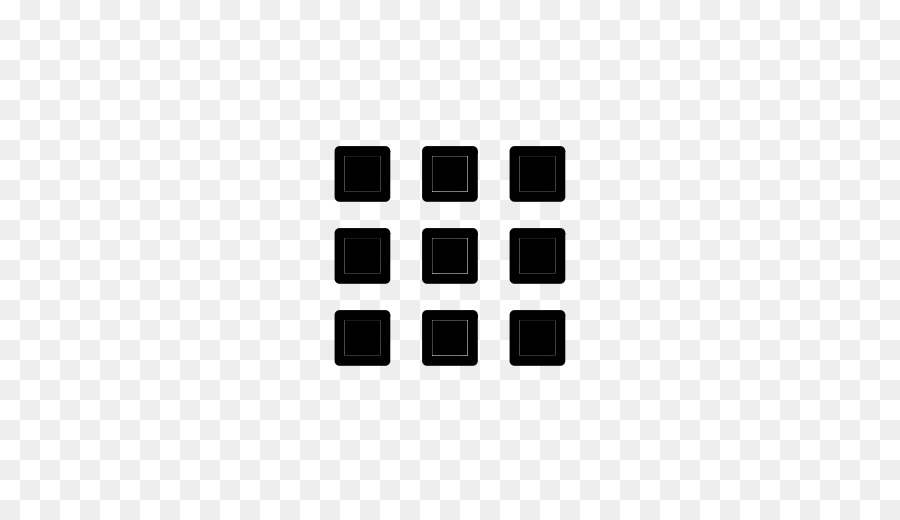 Rectangulaires，Noir PNG