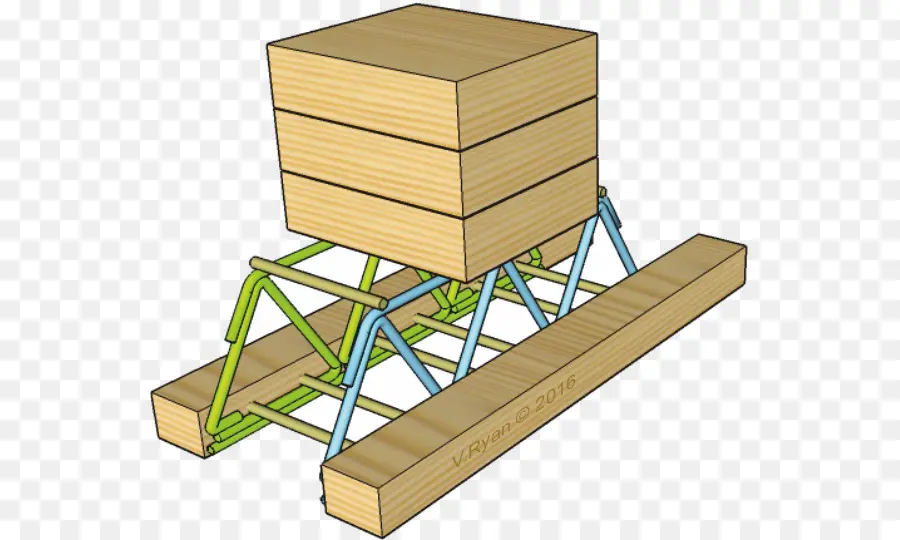 Structure En Bois，Modèle PNG