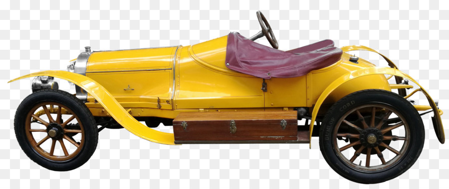 Voiture Ancienne Jaune，Classique PNG