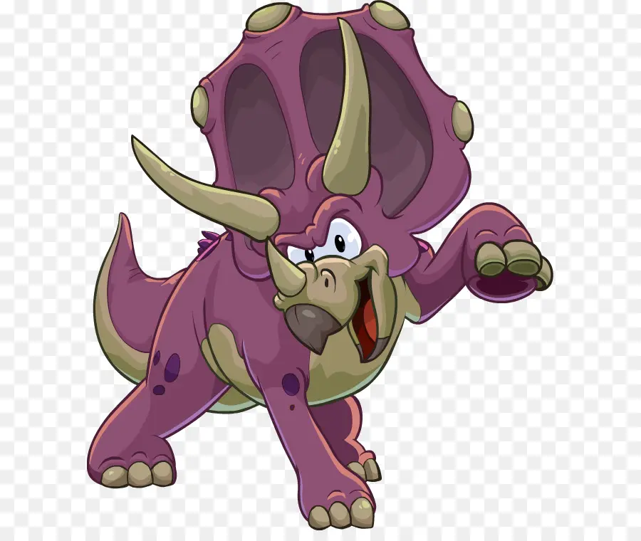 Dinosaure，Violet PNG