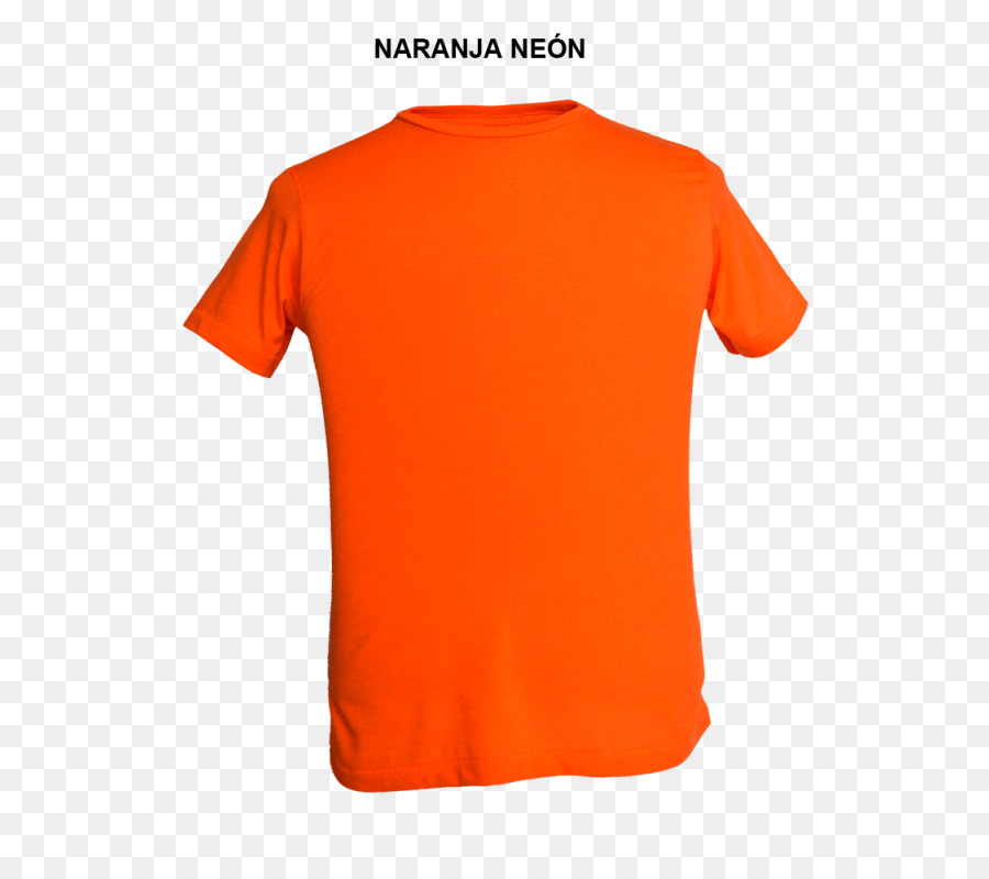 T Shirt Orange Fluo，Chemise PNG