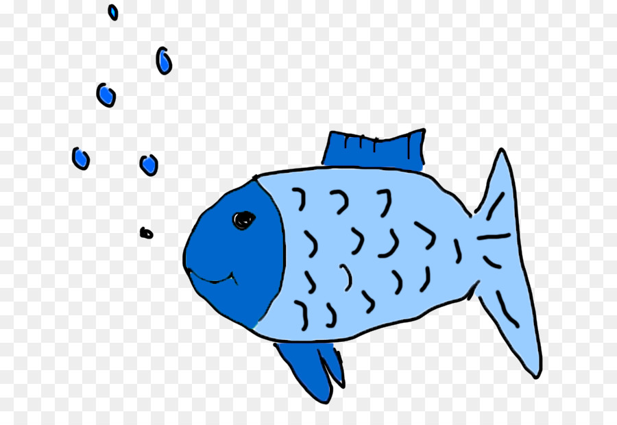 Poisson，Bleu PNG