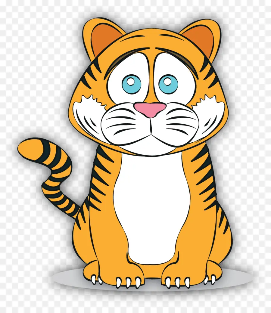 Tigre De Dessin Animé，Rayures PNG