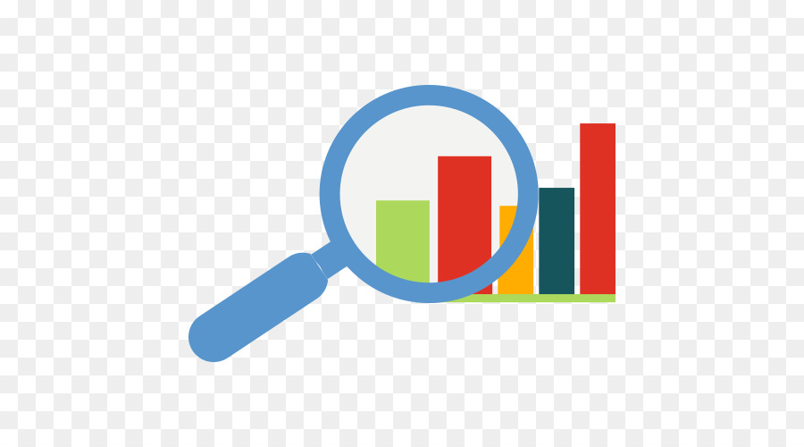 Loupe Avec Graphique à Barres，Analyse PNG