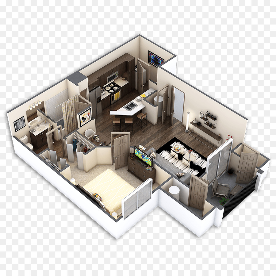 Disposition De L'appartement，Plan D'étage PNG