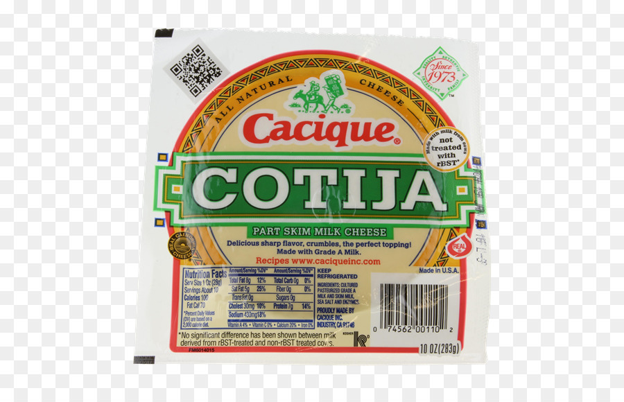 Fromage Cotija，Cacique PNG