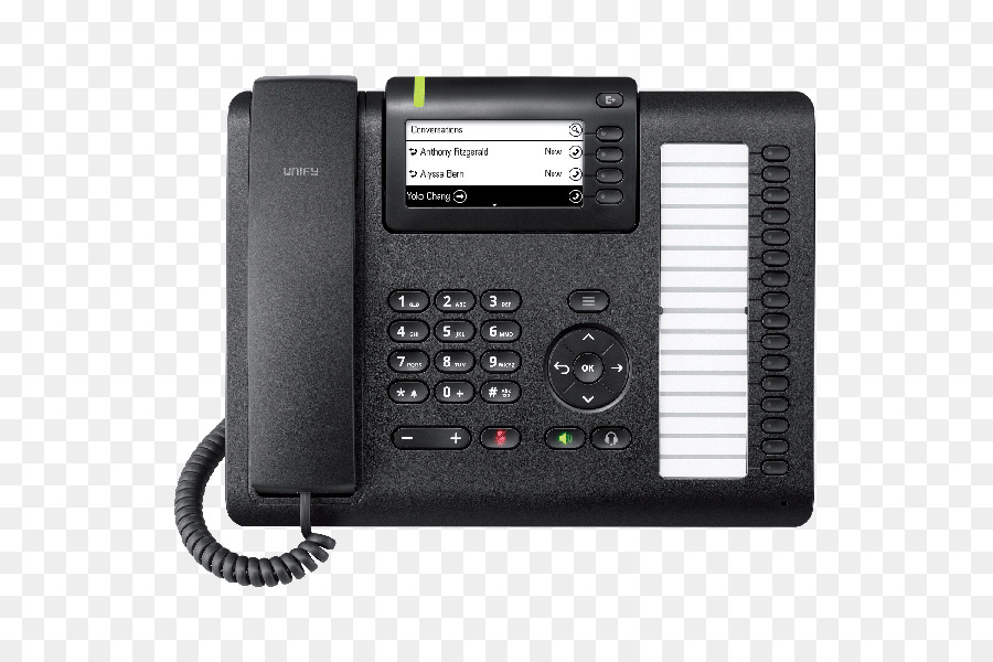 Openscape Desk Phone Cp400 Noir，D Unifier De Logiciels Et De Solutions Gmbh Co Kg PNG