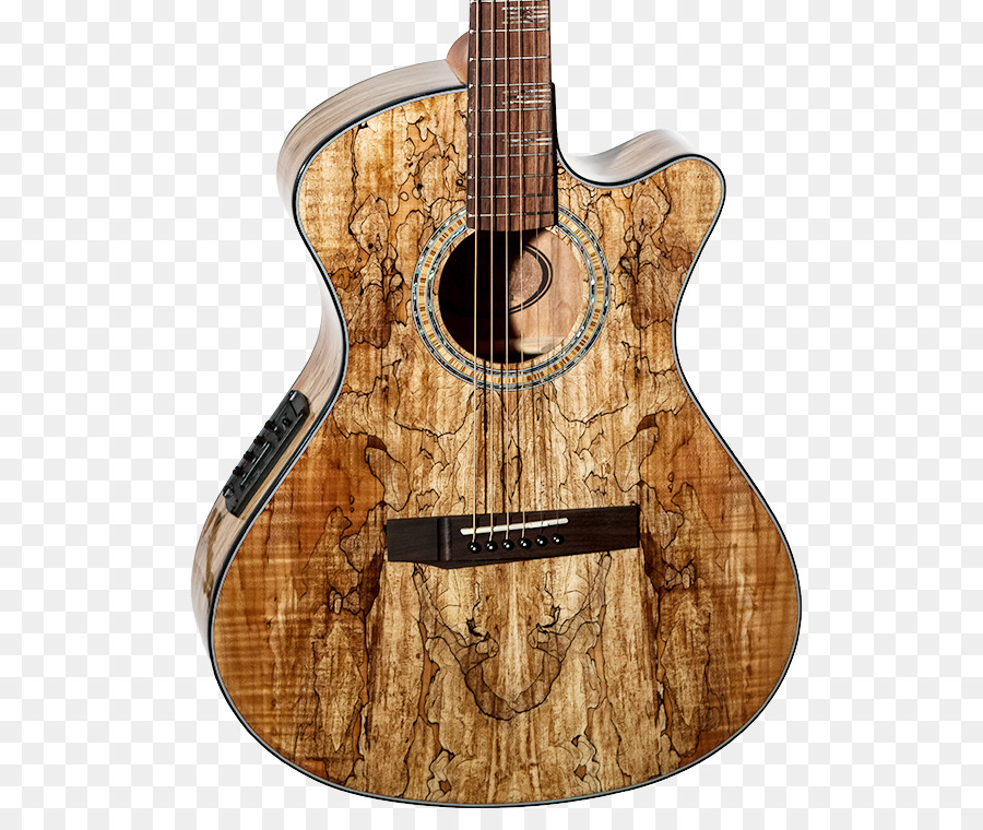 Acousticelectric Guitare，Spalting PNG