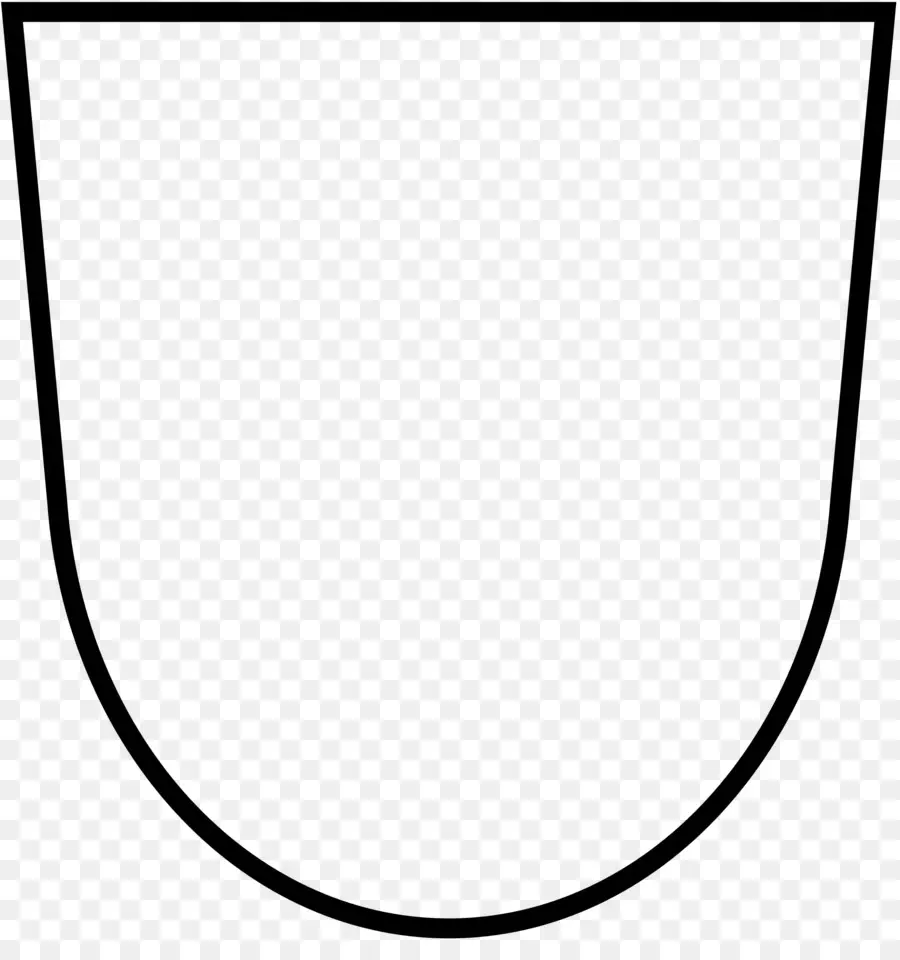 Forme Du Bouclier，Contour PNG