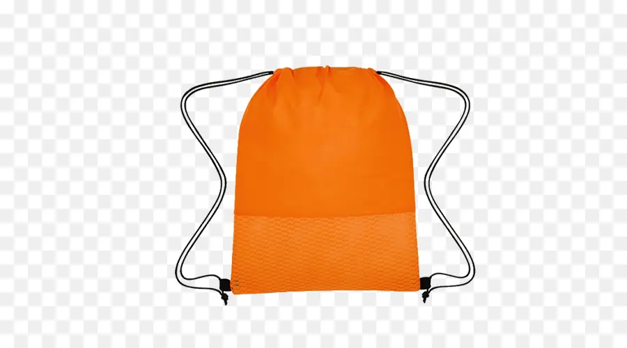 Sac à Cordon Orange，Sac PNG