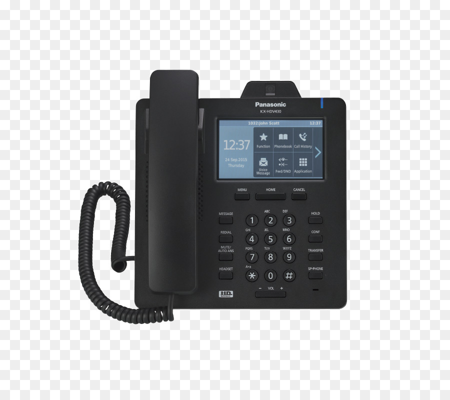 Téléphone Fixe Noir，Communication PNG