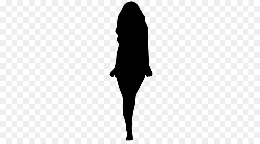 Silhouette De Femme，Ombre PNG