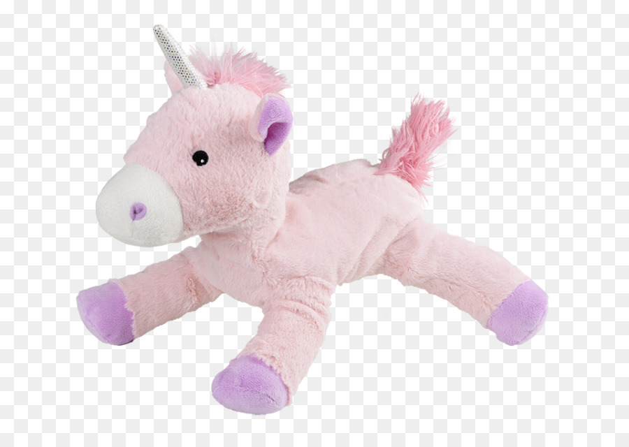 Licorne Rose，Animal En Peluche PNG