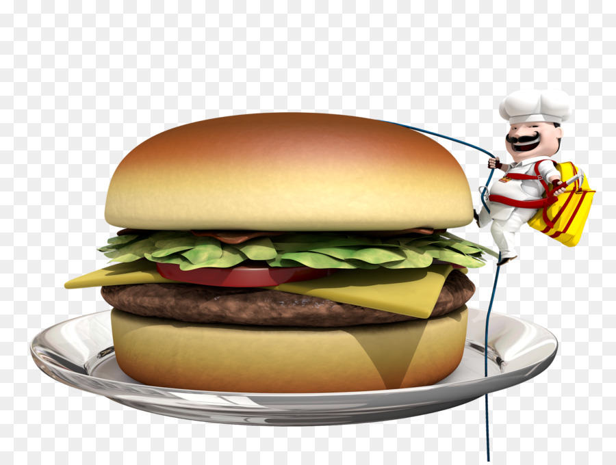 Cheeseburger，Burger Végétarien PNG