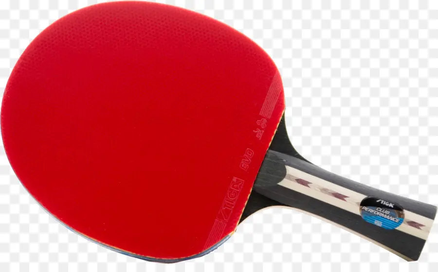 Raquette De Ping Pong，Rouge PNG