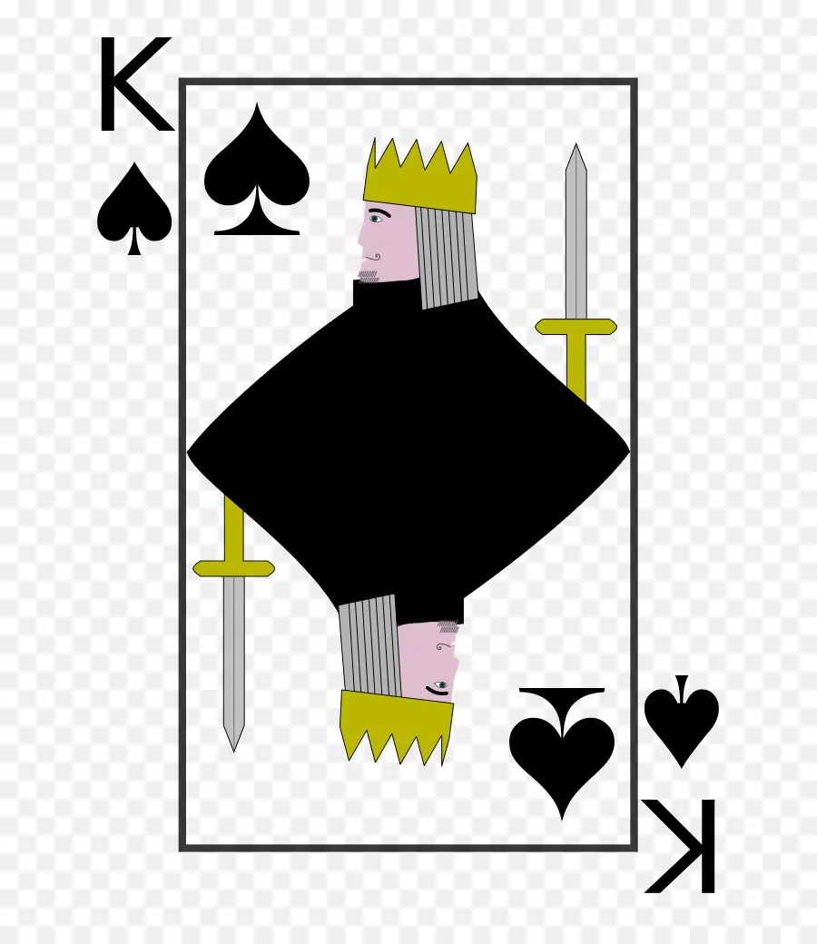 Roi De Pique，Carte PNG