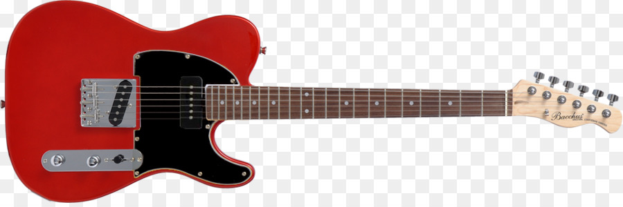 Guitare électrique，Rouge PNG