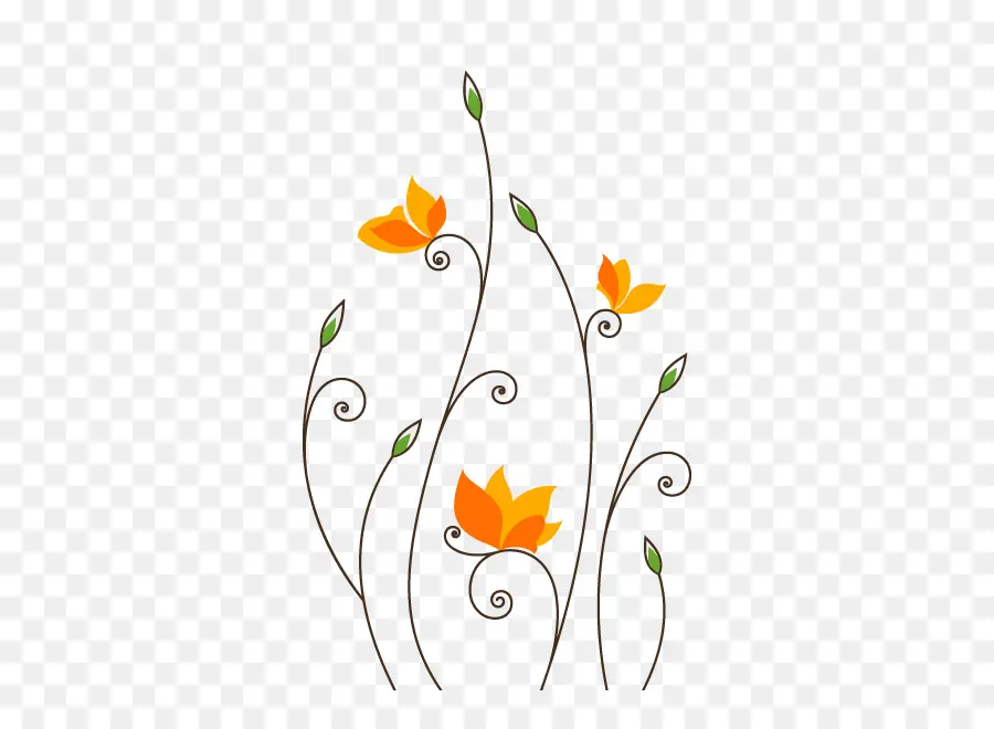 Design Floral，Fleur PNG