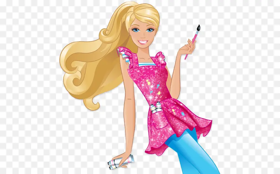 Barbie，Dessin Animé PNG