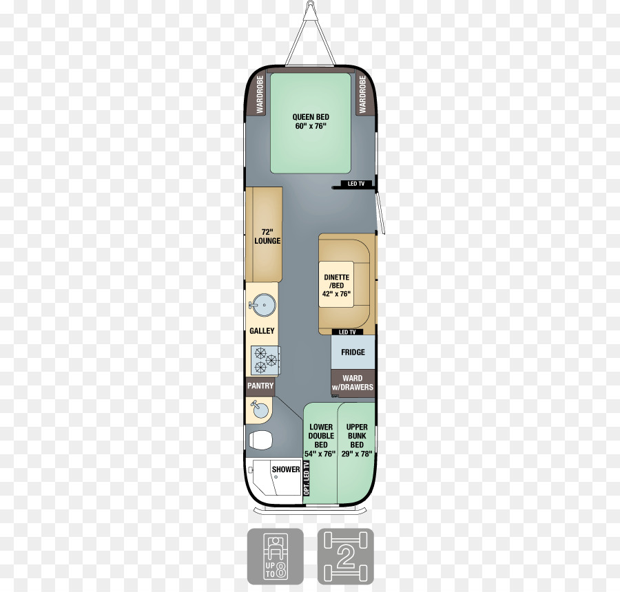 Plan D'étage Du Camping Car，Mise En Page PNG