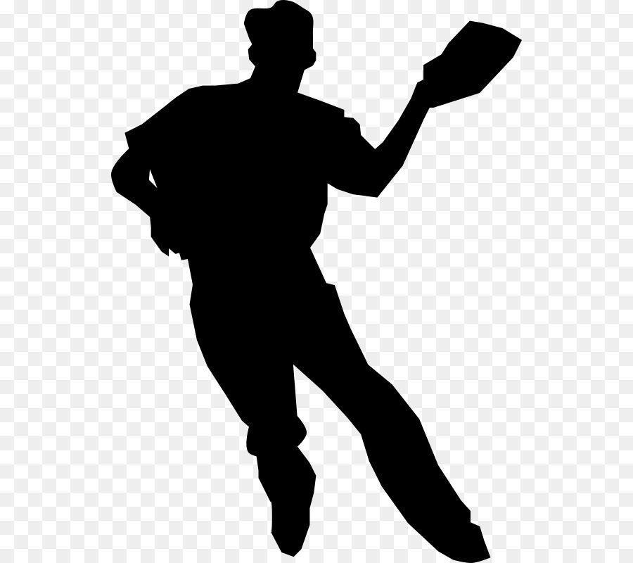 Silhouette De Joueur De Baseball，Sport PNG