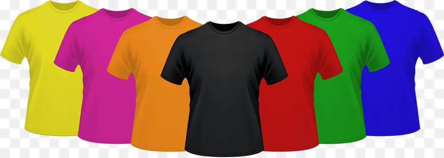 T Shirts Colorés，T Shirts PNG