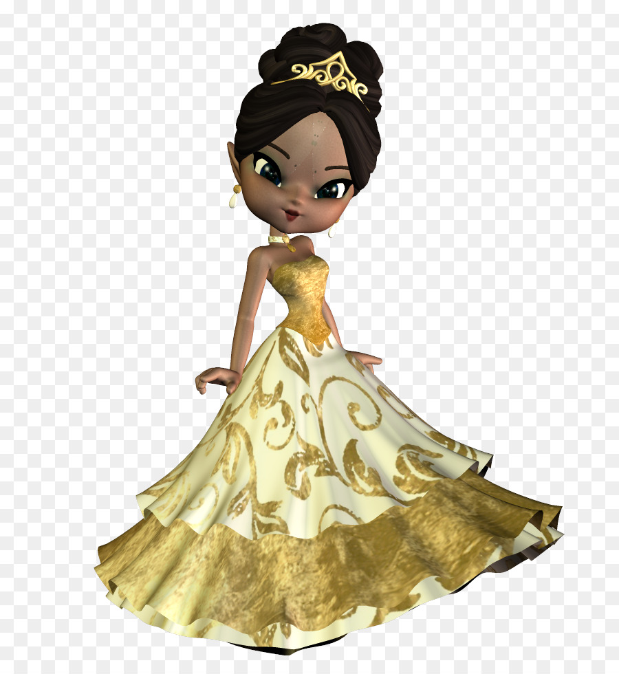 Princesse En Robe，Robe PNG